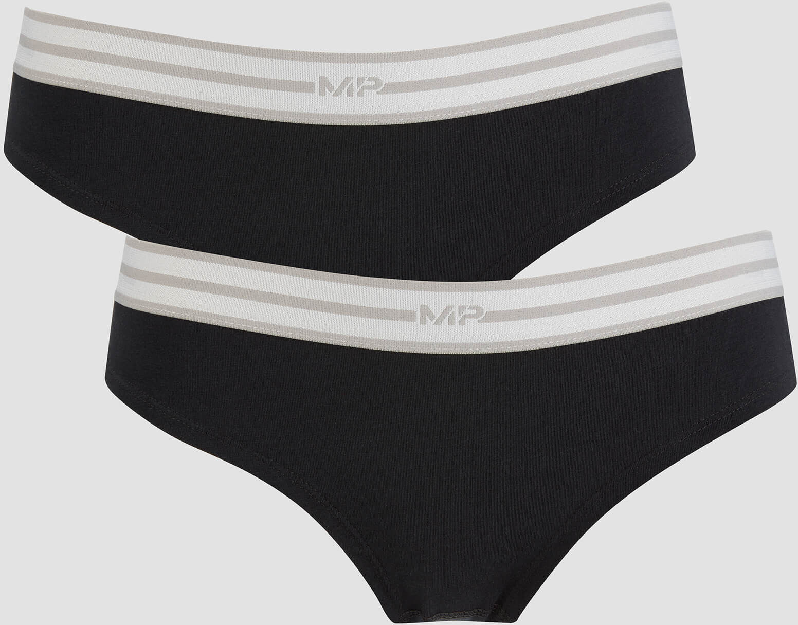 Myprotein Mutande hipster MP Essentials da donna - Nere (confezione da 2) - XXS Myprotein Mutande hipster MP Essentials da donna - Nere (confezione da 2) - XXS