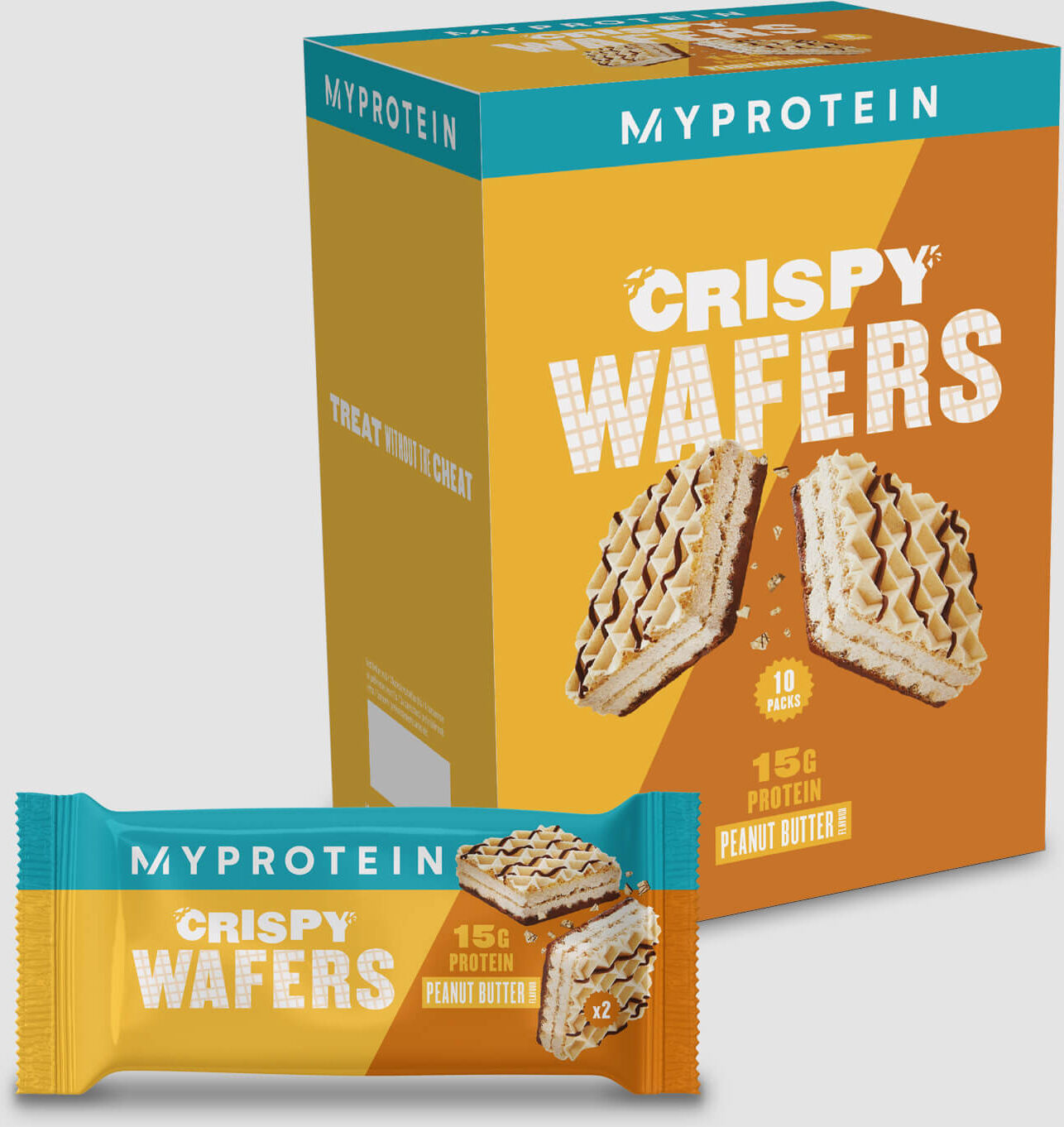 Myprotein Wafer Proteico - Burro di arachidi