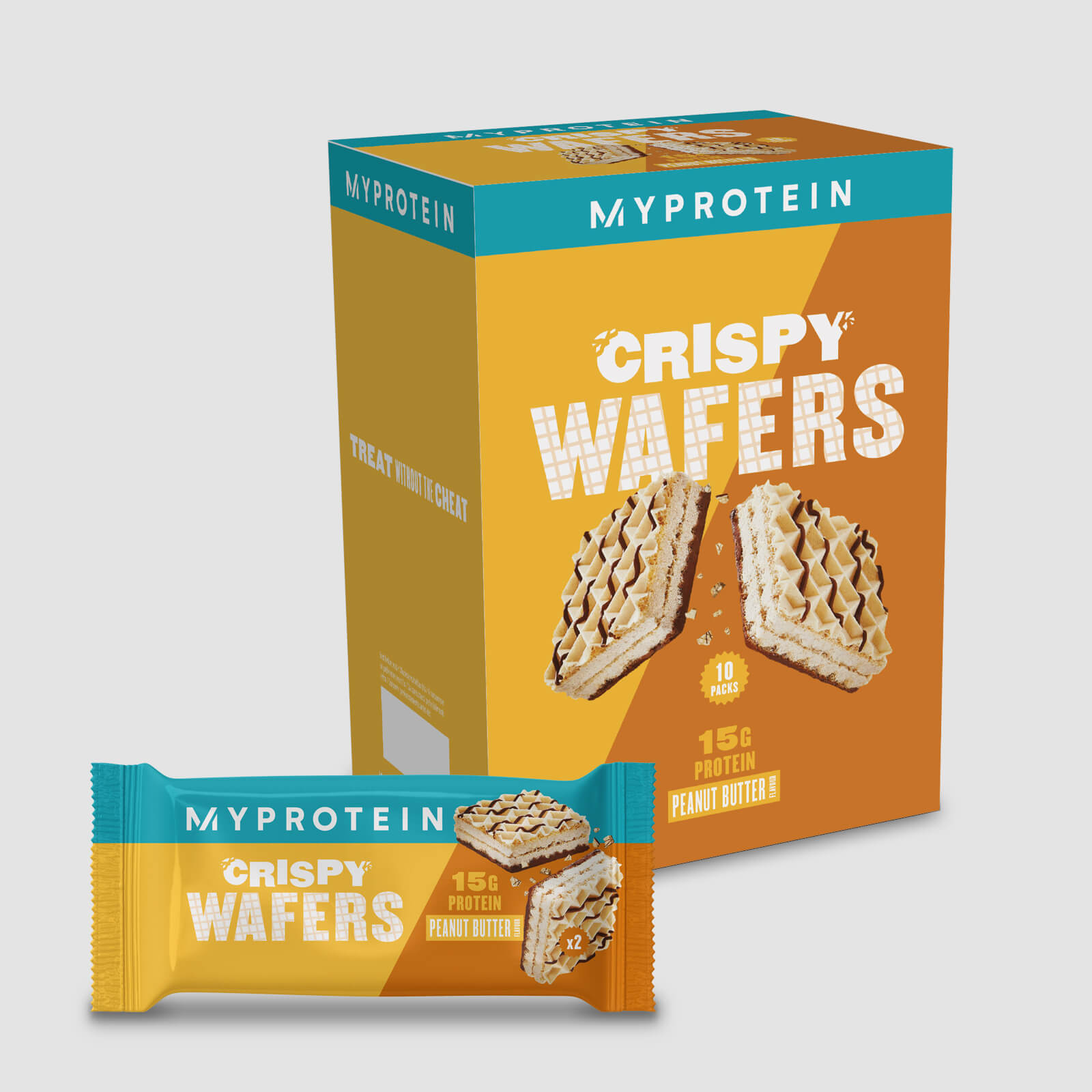 Myprotein Wafer Proteico - Burro di arachidi