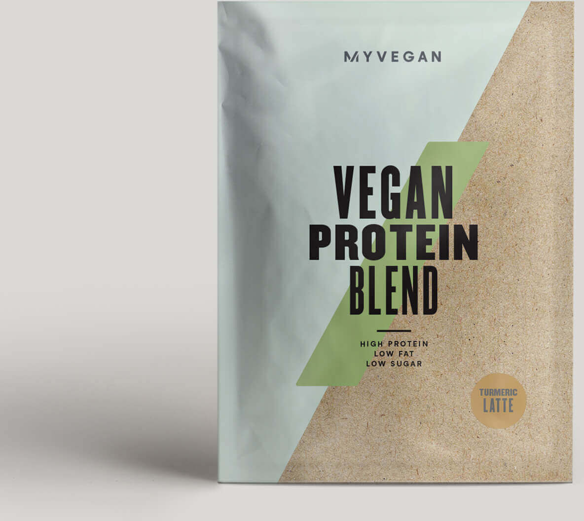 Myvegan Vegan Protein Blend (Sample) - 30g - Latte e curcuma Myvegan Vegan Protein Blend (Sample) - 30g - Latte e curcuma