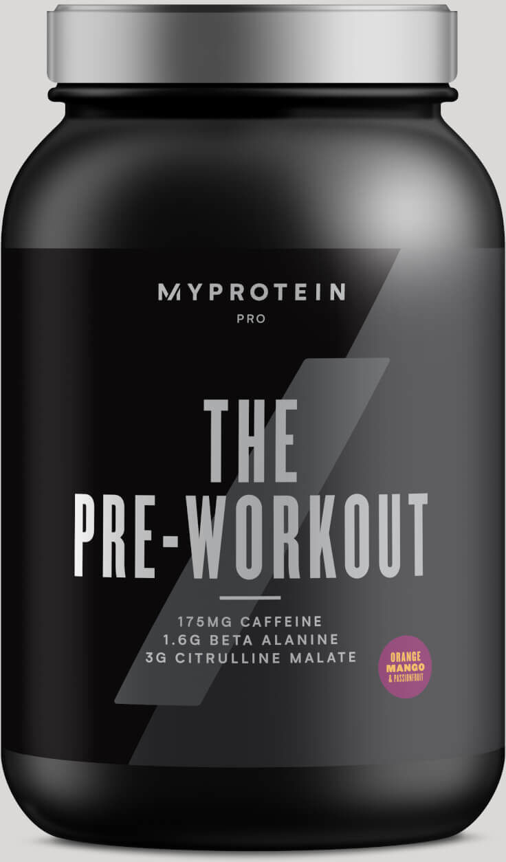 Myprotein THE Pre-Workout - 30servings - Orange Mango Passionfruit Myprotein THE Pre-Workout - 30servings - Orange Mango Passionfruit