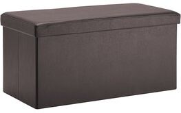 JYSK Pouf LADELUND 80x40 contenitore marrone