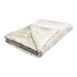 JYSK Coperta LEOPARDO NEVI 140x200 crema