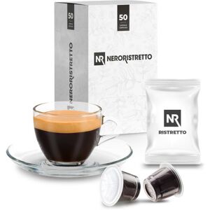 Neroristretto 50 Capsule Singole Compatibili Nespresso®* Ristretto