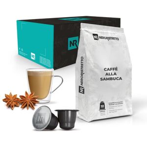 Neroristretto 50 Capsule Compatibili Nespresso®* Caffé alla Sambuca