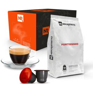 Neroristretto 100 Capsule Compatibili Nespresso®* Fortissimo