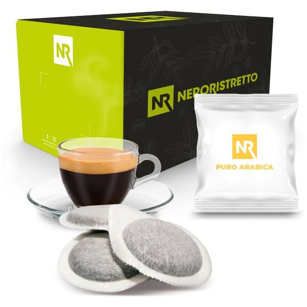 neroristretto 100 cialde in cartafiltro puro arabica