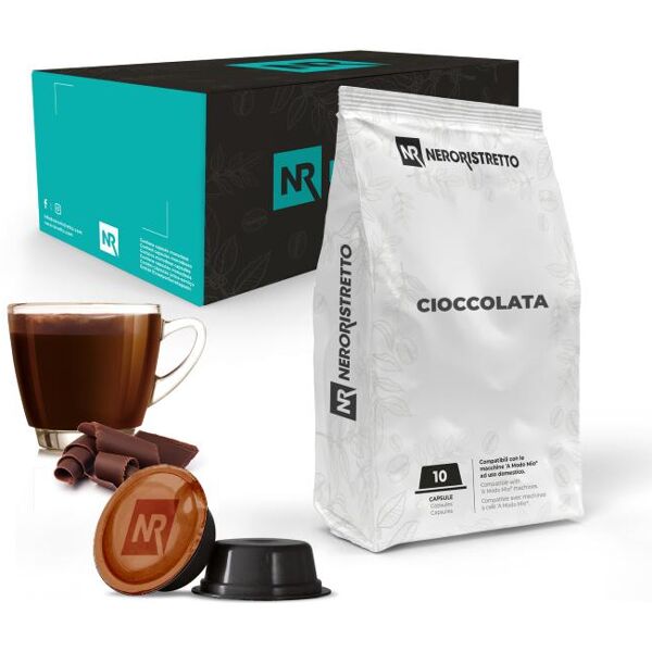 neroristretto 50 capsule compatibili a modo mio®* mini cioccolata