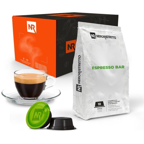 neroristretto 100 capsule compatibili a modo mio®* espresso bar