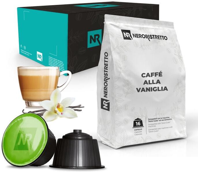 neroristretto 32 capsule compatibili dolce gusto®* cappuccino alla vaniglia