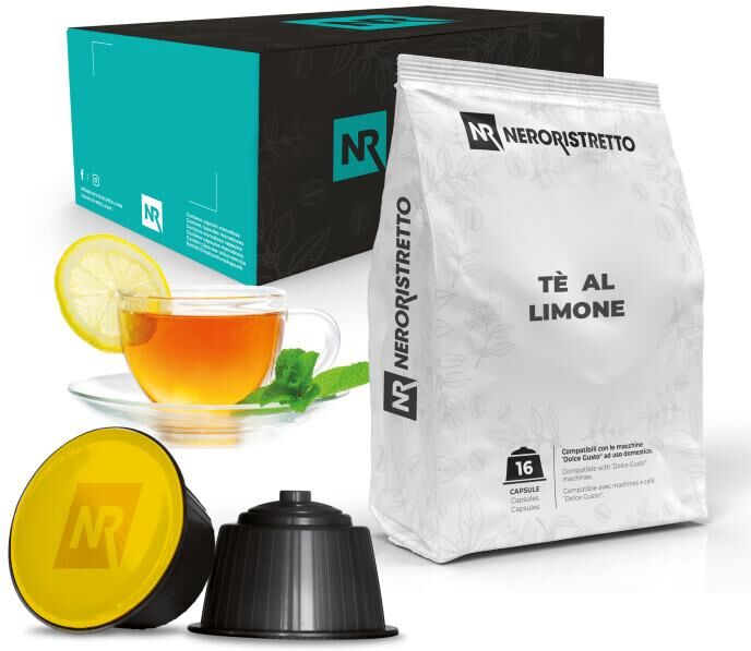 neroristretto 32 capsule compatibili dolce gusto®* tè al limone