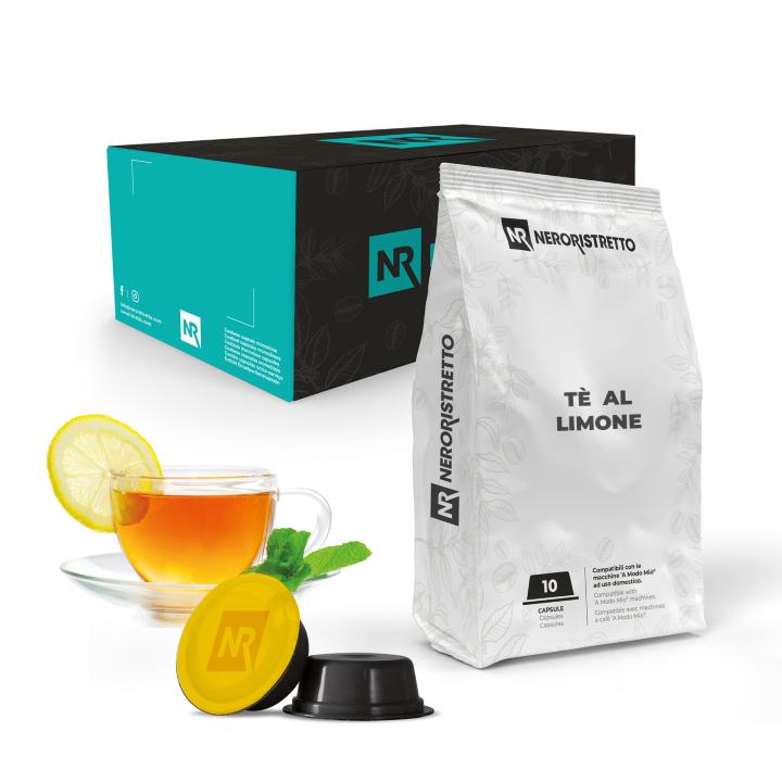 neroristretto 50 capsule compatibili a modo mio®* tè al limone