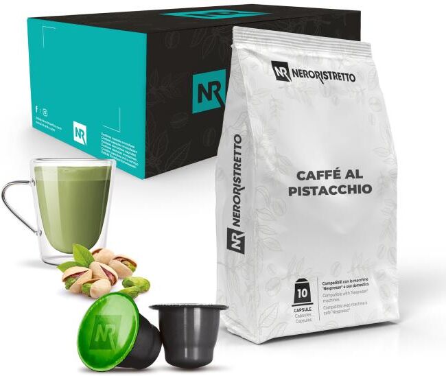 Neroristretto 50 Capsule Compatibili Nespresso®* Caffé al Pistacchio