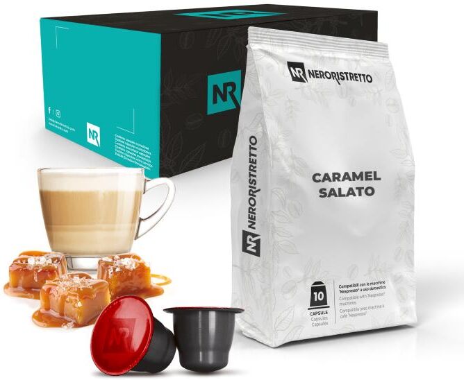 Neroristretto 50 Capsule Compatibili Nespresso®* Caramel Salato