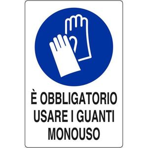 Socepi Adesivi segnaletici per indicazioni ed obblighi Guanti Monouso