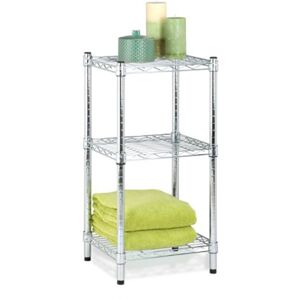 Socepi Colonna espositore in acciaio cromato 45 X 45 cm H160 4 ripiani