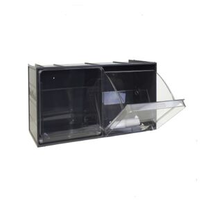 Socepi Cassettiera Crystal Box 2 Cassetti L 600 X P 240 X H 300 mm