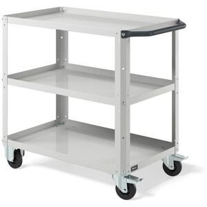 Socepi Carrello con Ruote Clever Small con ripiano aggiuntivo Grigio