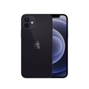 Apple Smartphone iphone 12 5g 128 gb dual sim 6.1" a14 bionic doppia fotocamera 12 mp refurbished nero