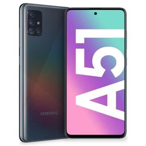 Samsung Ricondizionato Smartphone samsung galaxy a51 sm a515f 128 gb dual sim octa core 6.5" super amoled 4g lte wifi bluetooth 4 fotocamere re