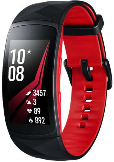 Samsung Ricondizionato Samsung gear fit2 pro sm r365 (taglia l) 1.5" super amoled curvo 4 gb wifi bluetooth refurbished rosso