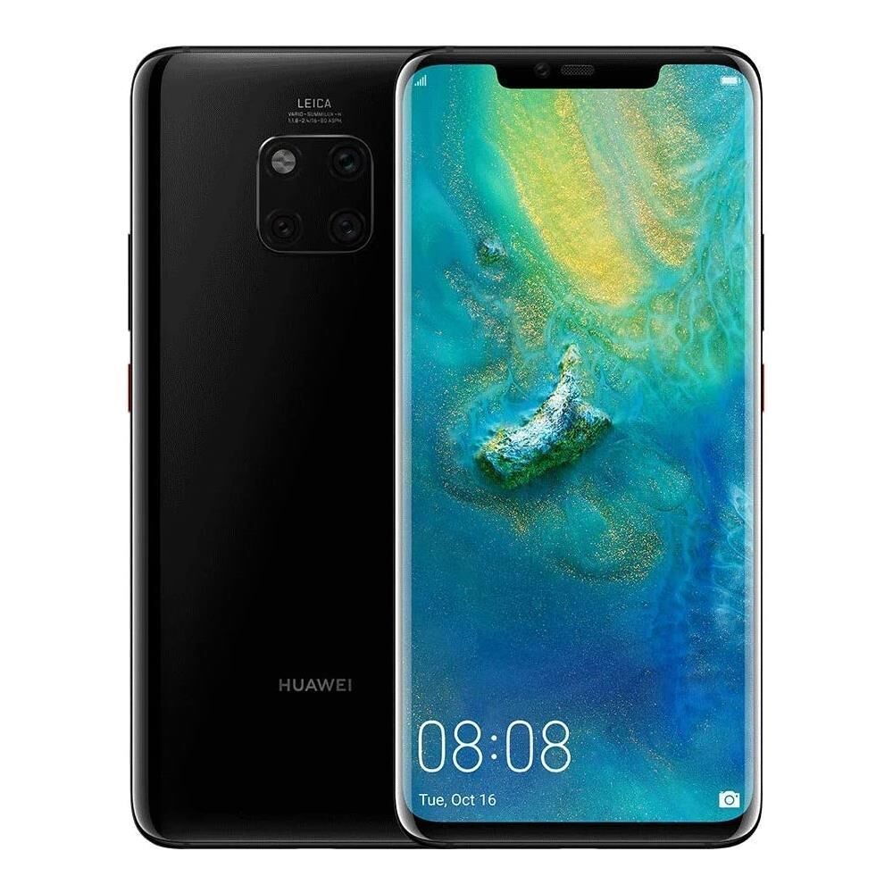 Huawei Ricondizionato Smartphone mate 20 pro lya l29 128 gb dual sim 6.39" 2k 4g lte tripla fotocamera octa core refurbished nero