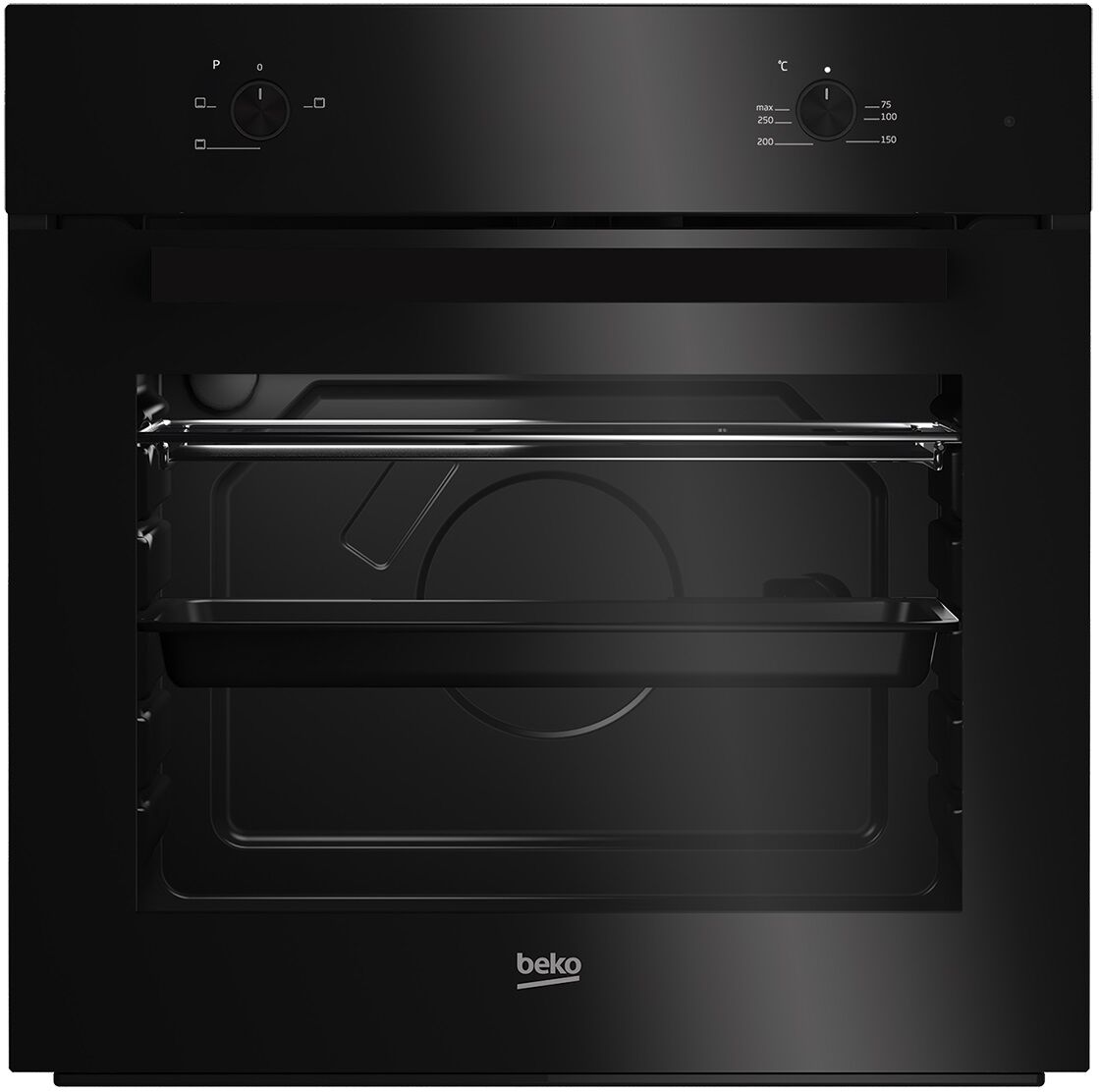 Beko Forno Beko Bic21002b Statico Elettrico Ventilato 60 Cm 75 L 3 Funzioni Grill Nero Refurbished Classe A