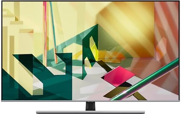 Samsung Ricondizionato Tv 55" samsung qe55q75tat / qe55q70tat qled q75t 2020 4k uhd smart wifi 3500 pqi usb hdmi refurbished silver