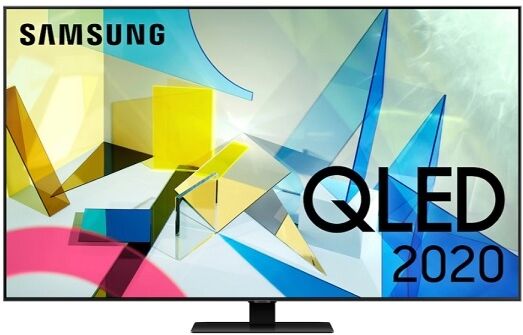 Samsung Ricondizionato Tv 55" samsung qe55q82tat / qe55q80tat qled q80t serie 8 2020 4k uhd smart wifi 3800 pqi usb refurbished hdmi