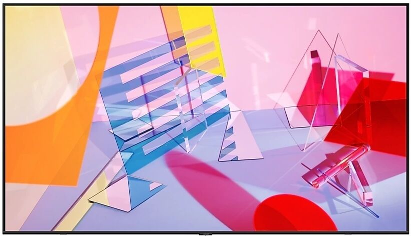 Samsung Tv 65" Samsung Qe65q60tau Qled Q60t 2020 4k Uhd Smart Wifi 3100 Pqi Hdmi Usb Refurbished Senza Base Con Staffa A Muro