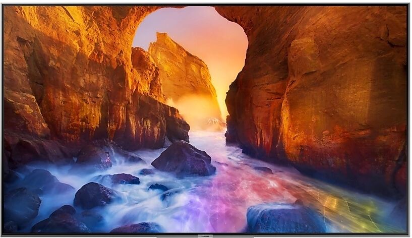 Samsung Tv 55" Samsung Qe55q90rat Qled Q90r 2019 4k Uhd Smart Wifi 4000 Pqi Usb Hdmi Carbon Silver Refurbished Senza Base Con Staffa A Muro Samsung Tv 55" Samsung Qe55q90rat Qled Q90r 2019 4k Uhd Smart Wifi 4000 Pqi Usb Hdmi Carbon Silver Refurbished Senza Base Con Staffa A Muro