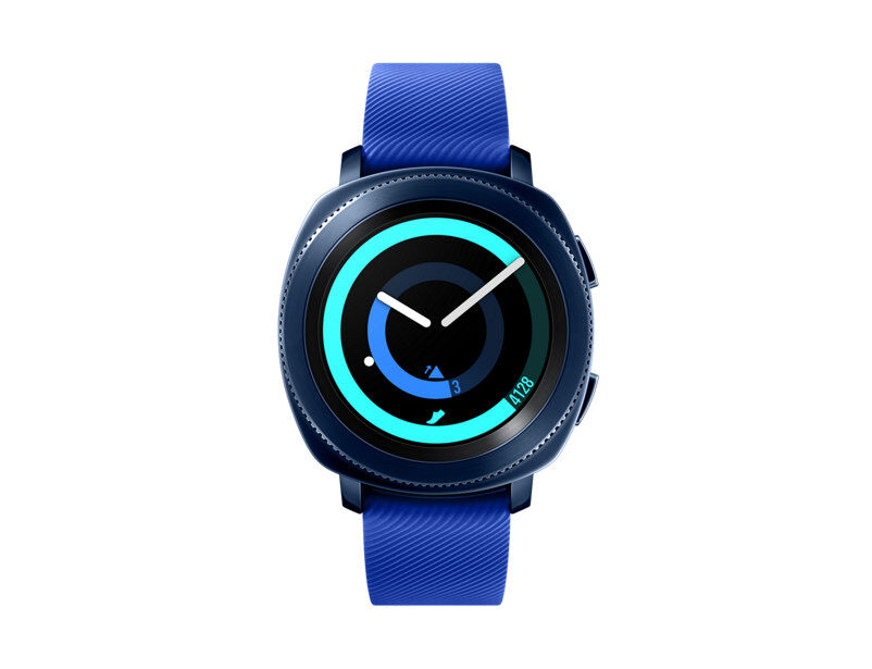 Samsung Smartwatch Samsung Galaxy Gear Sport Sm R600 (Taglia S) 1.2" Super Amoled 4 Gb 1 Ghz Dual Core Bluetooth Refurbished Blu