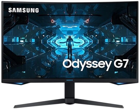 Samsung Ricondizionato Odyssey g7 gaming monitor curvo 32" samsung lc32g74tqsuxzg / lc32g75tqsuxen qled wqhd 240 hz 1 ms usb refurbished hdmi