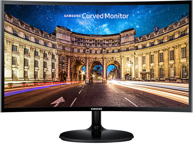 Samsung Monitor 24" Samsung Lc24f390fhu Led Full Hd Curvo Hdmi Refurbished Nero