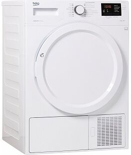 Beko Asciugatrice Beko Ds 8433 Pa0 8 Kg Carico Frontale Pompa Di Calore Partenza Ritardata Libera Installazione Classe A++ Garanzia Ufficiale