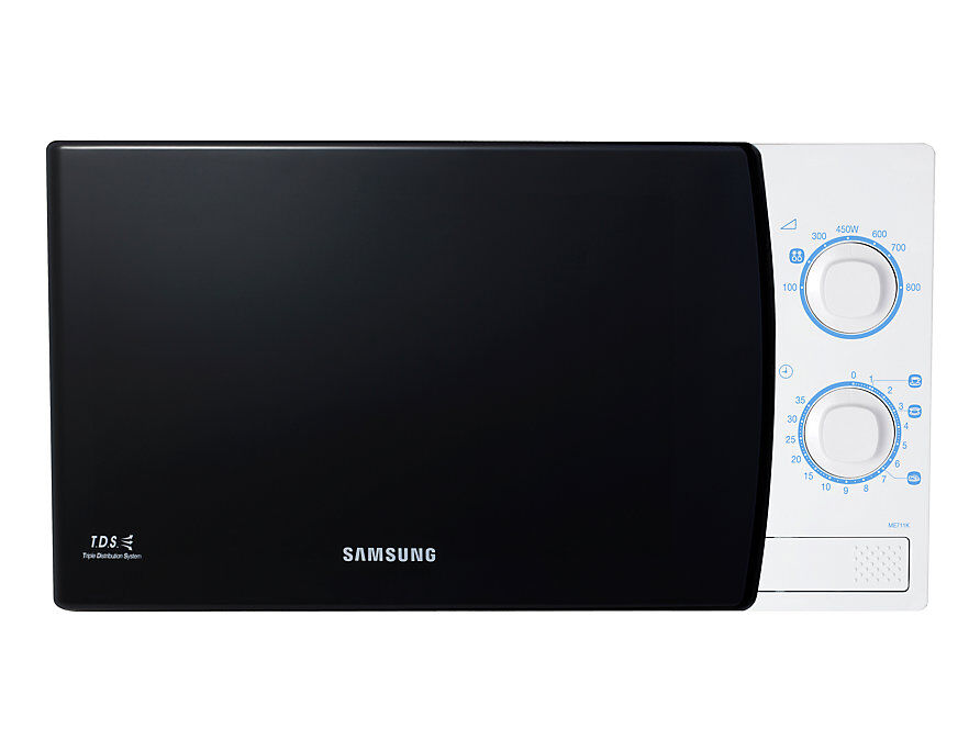 Samsung Forno Microonde Samsung Me711k 20 L 800 W Libera Installazione 7 Livelli Di Potenza Refurbished Bianco / Nero