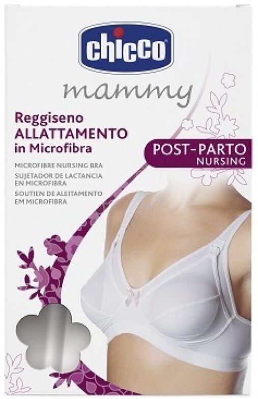 Chicco Mammy Reggiseno Microfibra Allattamento Bianco 3c Chicco Mammy Reggiseno Microfibra Allattamento Bianco 3c