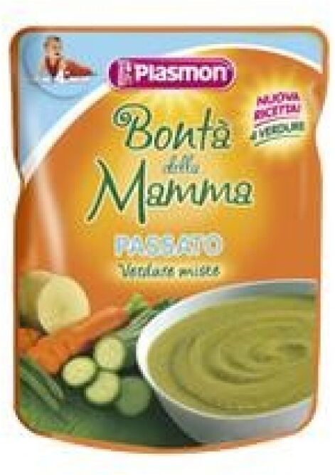 Plasmon (Heinz Italia Spa) Plasmon Pouches Base Passato Di Verdure Misto 180 G Plasmon (Heinz Italia Spa) Plasmon Pouches Base Passato Di Verdure Misto 180 G