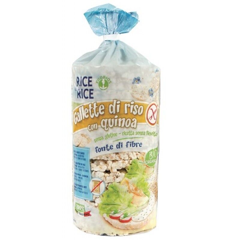 Probios Srl Rice&rice Gallette Di Riso Con Quinoa 100 G Senza Lievito