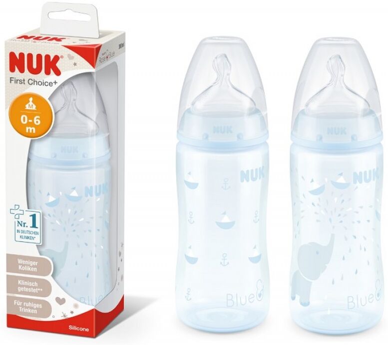 Mapa Gmbh Nuk Bib R&B Pp300mlblue Si0-6m Mapa Gmbh Nuk Bib R&B Pp300mlblue Si0-6m