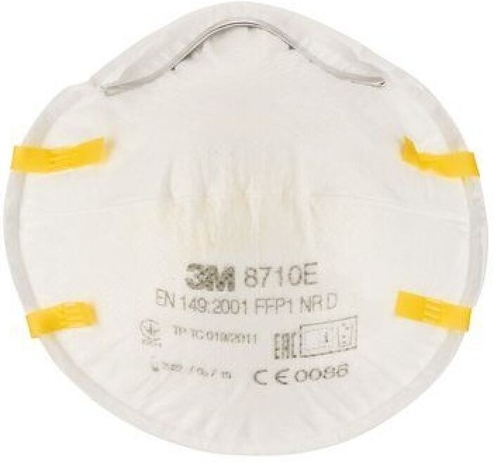 3m™ Mascherina 8710e, Ffp 1, Senza Valvola - 3 M Respiratore - Marchio Ce 0086 (En 149:2001 + A1:2009 Ffp1 Nr D) 3m™ Mascherina 8710e, Ffp 1, Senza Valvola - 3 M Respiratore - Marchio Ce 0086 (En 149:2001 + A1:2009 Ffp1 Nr D)