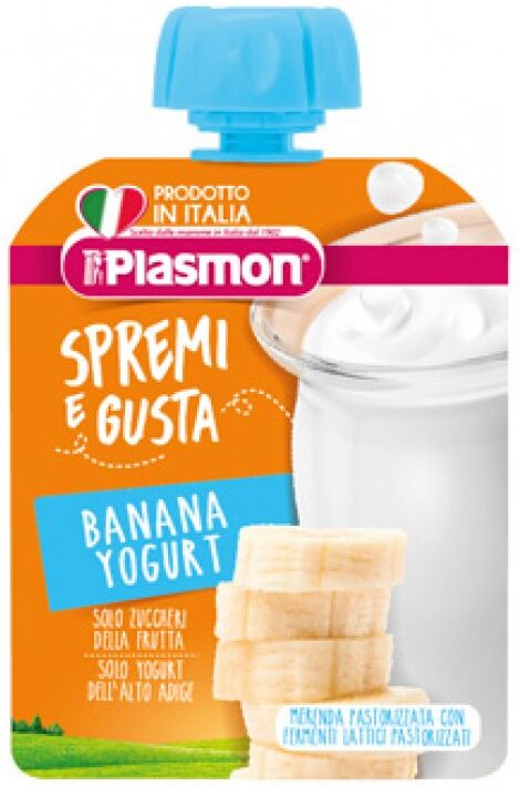 Plasmon Spremi E Gusta Banana Yogurt 85 G Plasmon Spremi E Gusta Banana Yogurt 85 G