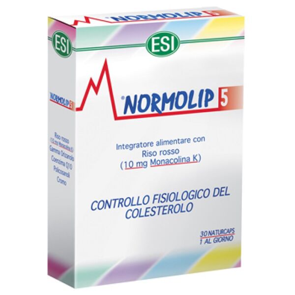 esi spa normolip 5 - integratore per il controllo del colesterolo - 30 capsule