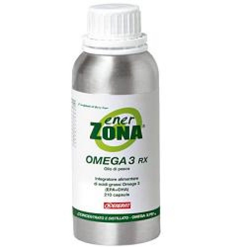 enervit spa enerzona omega 3 rx integratore di acidi grassi 210 capsule