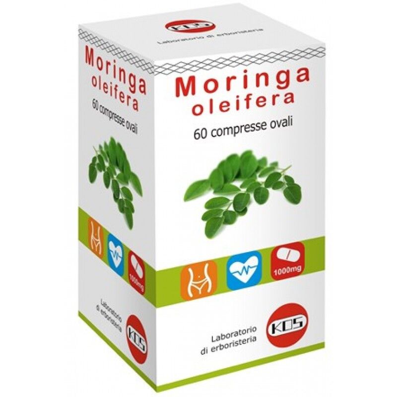 kos srl moringa oleifera 1g 60cpr