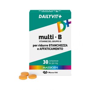 Marco Viti Farmaceutici Spa Massigen Dailyvit+ Multib Integratore Multiminerale 30 Compresse