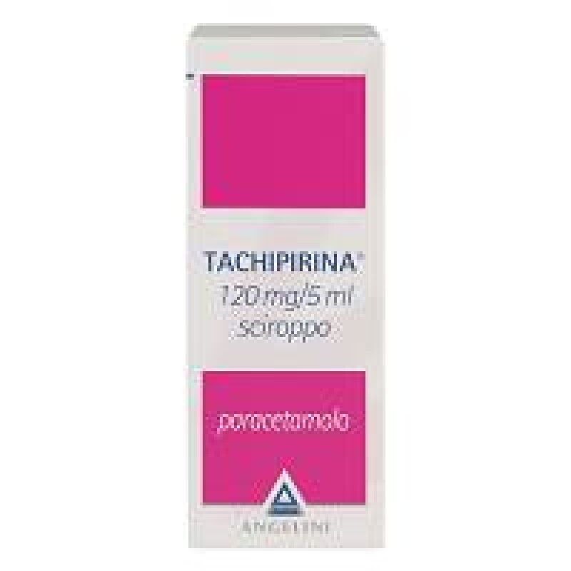 Angelini Spa Tachipirina Sciroppo 120 Mg/5 Ml - Flacone Da 120 Ml