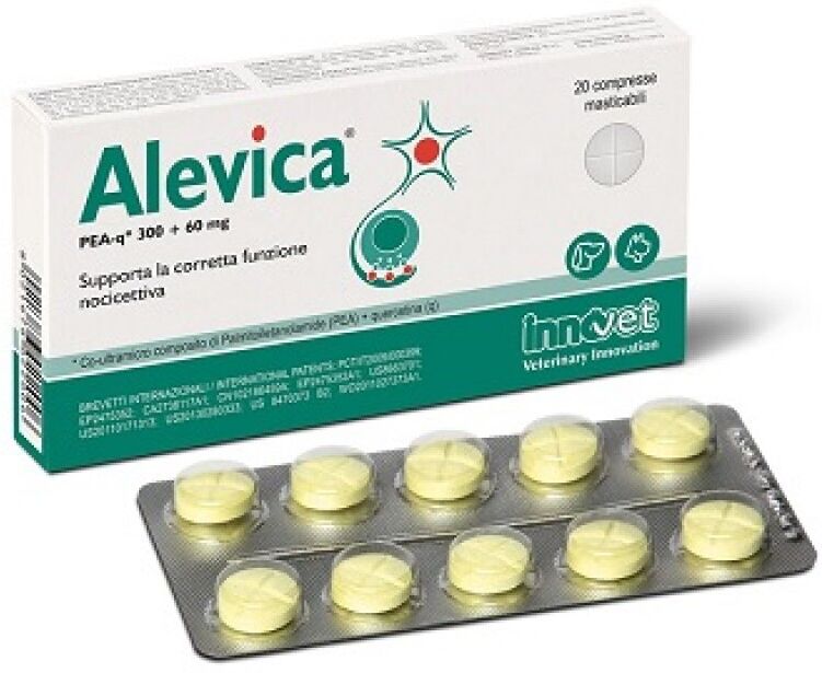 Innovet Italia Srl Alevica 20 Compresse Masticabili Innovet Italia Srl Alevica 20 Compresse Masticabili