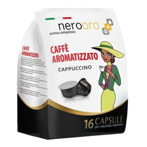 nerooro cappuccino  - 16 capsule compatibili dolce gusto