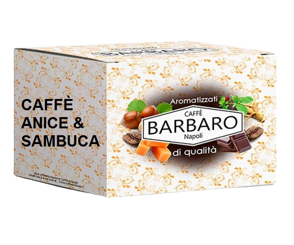 Caffè Barbaro Caffè Anice & Sambuca Barbaro - Box 20 Cialde Ese44 Da 7.5g